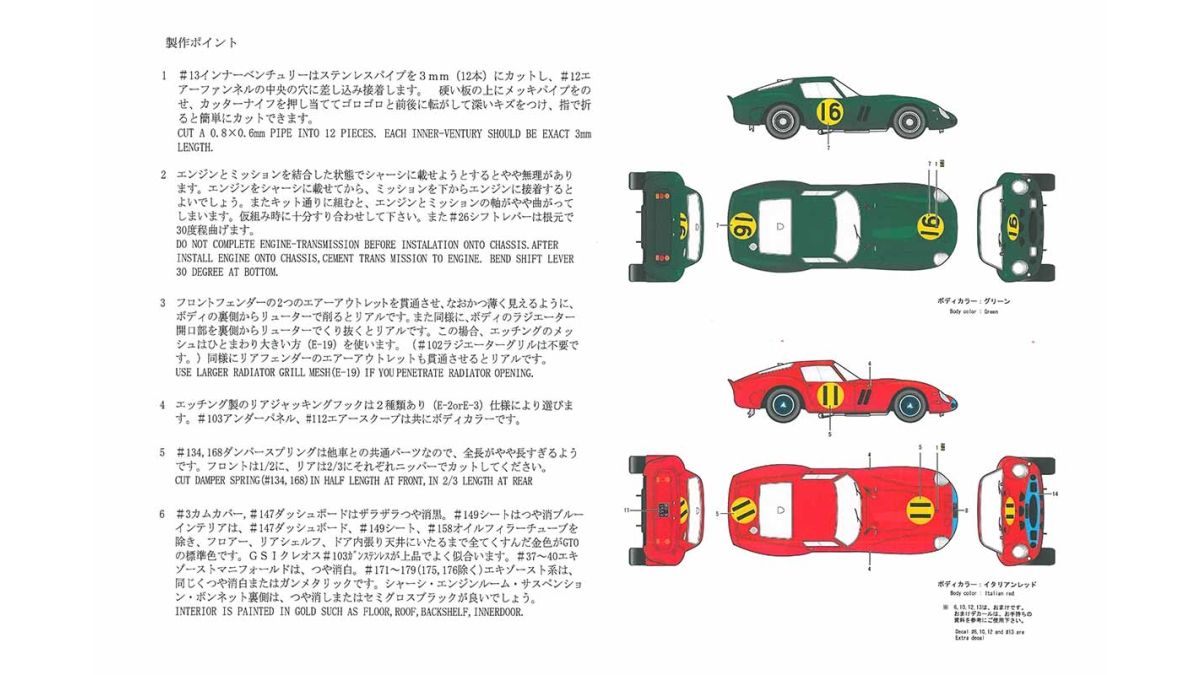 Ferrari 250 GTO Tourist Trophy 1963 1/24