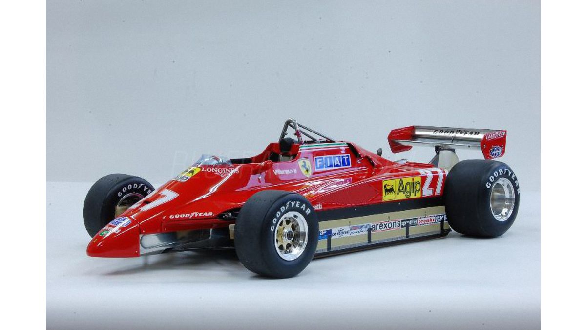 1/12 MFH フェラーリ 126C2 USA GP (ロングビーチ) - 模型/プラモデル