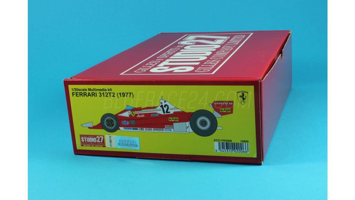 NEW限定品■1/20 スタジオ Ferrari 312T2 1976 フォーミュラ