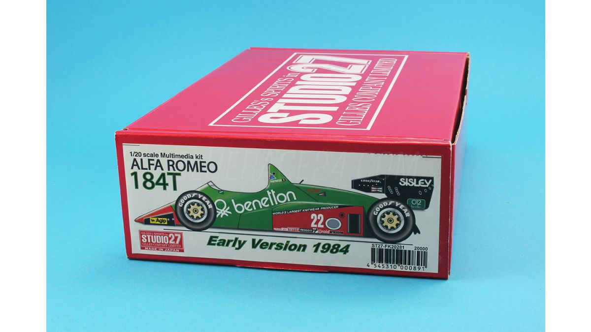 Alfa Romeo 184T Early Version 1984 1/20