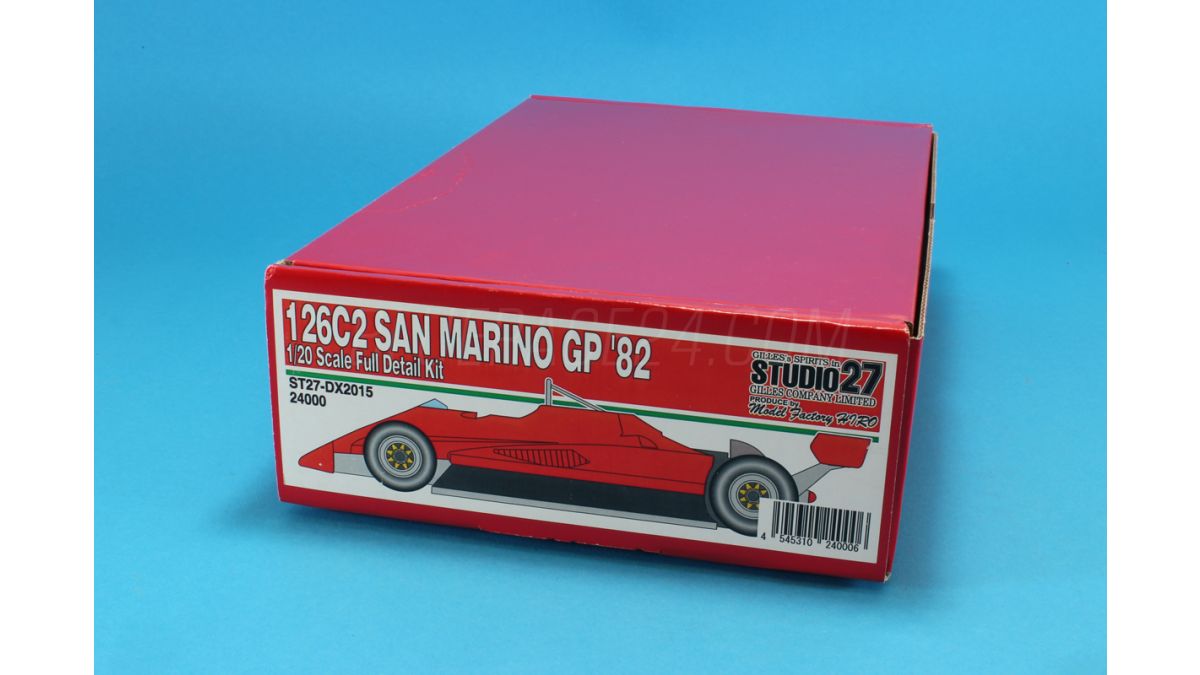 Ferrari 126C2 San Marino Grand Prix 1982 1/20