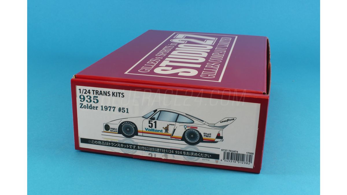 Porsche 935 Vaillant #51 Zolder 1977 1/24