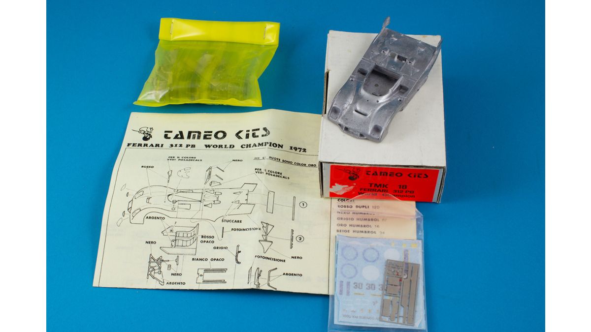 国内発送】 レア絶版 Tameo完成品 1 43 Ferrari 312PB #1 SEFAC 1972