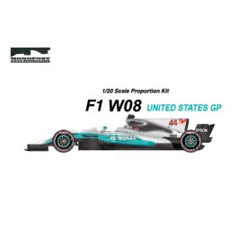 Mercedes F1 W08 United States GP 2017 1/20