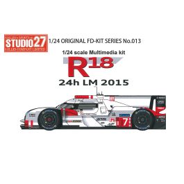 Audi R18 e-tron quattro #7 #8 #9 Le Mans 2015 1/24