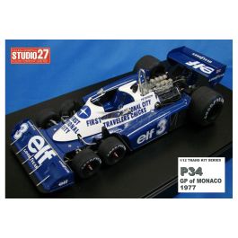 tamiya tyrrell p34 1977 monaco gp