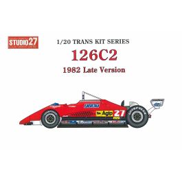 Ferrari 126C2 Late Version 1982 1/20 Transkit