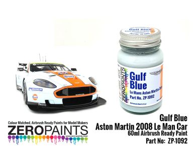 Aston Martin Le Mans Gulf Blue Paint 60ml - Zero Paints - ZP-1092