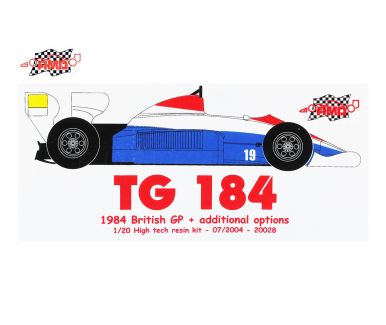 Toleman TG184 British Grand Prix 1984 1/20 - AMD Models - 20028