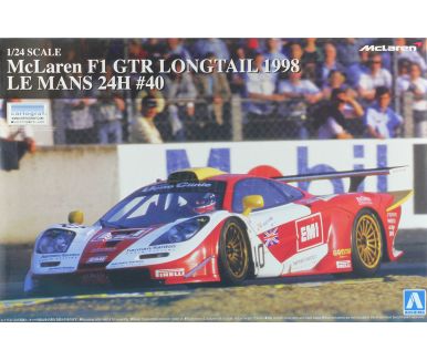 McLaren F1 GTR Long Tail #40 EMI Le Mans 1998 - Aoshima - AOS-14189