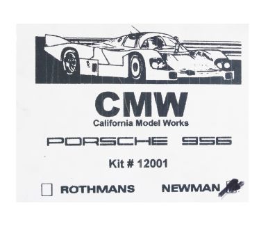 Porsche 956 Longtail "New Man - Joest" Le Mans 1984/85 1/12 - CMW California Model Works - CMW-12001
