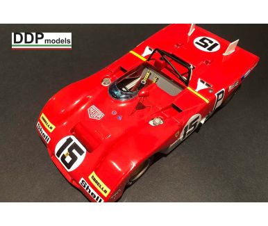 Ferrari 312 PB Monza 1000 km 1971 1/24 - DDP Models - DDP-061B