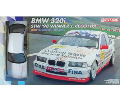 BMW 320i STW 1998 Winner Johnny Cecotto 1/24 - Dragon - 8017