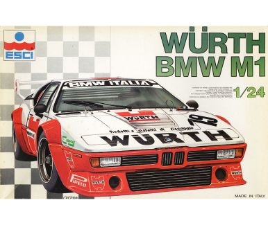 BMW M1 "Würth" Monza 1000 km 1981 1/24 - ESCI-ERTL - 3051