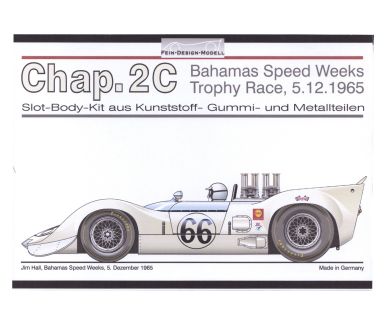 Chaparral 2C Bahamas Speed Weeks Trophy Race 1965 1/24 - Fein-Design-Modell