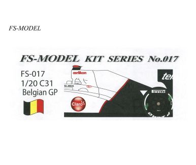 Sauber C31 Belgian Grand Prix 2012 1/20 - FS-Model - FS-017