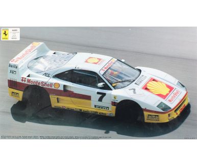 Ferrari F40 "Monte Shell" Italian GT Championship 1993 1/24 - Fujimi - 06201