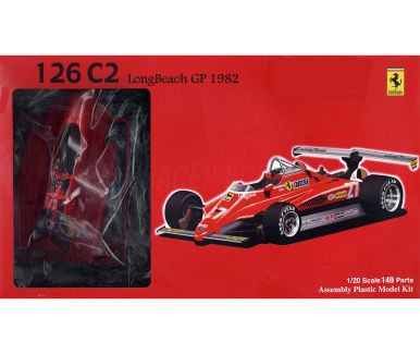 Ferrari 126C2 Long Beach Grand Prix 1982 1/20 - Fujimi - 090337