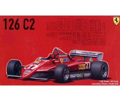 Ferrari 126 C2 Formula 1 World Championship 1982 1/20 - Fujimi - 091945 GP-2