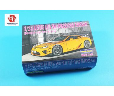 Lexus LFA Nurburgring Edition Detail-up Set 1/24 for Tamiya - Hobby Design - HD03-0140