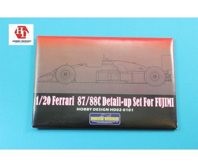 Ferrari F1-87/88C Detail-Up Set for Fujimi 1/20 - Hobby Design - HD02-0101