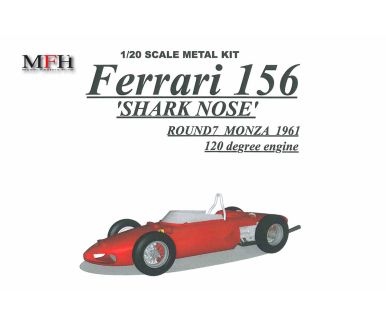 Ferrari 156 "Shark Nose" Italian Grand Prix 1961 1/20 - Model Factory Hiro - MFH-K032