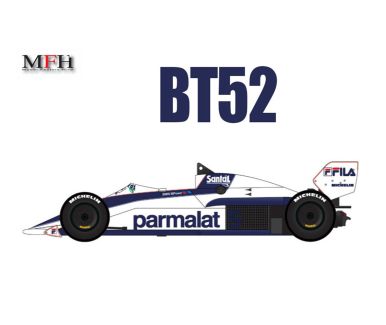 Brabham BT52 BMW Turbo F1 Parmalat World Champion 1983 - scale 1