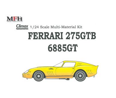 Ferrari 275 GTB Competizione Targa Florio / Nurburgring / Le Mans 1965 1/24 - Model factory Hiro - MFH-K074