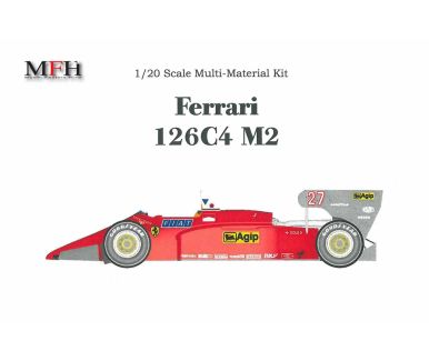 Ferrari 126C4 Portugal Grand Prix 1984 1/20 - Model Factory Hiro - K125