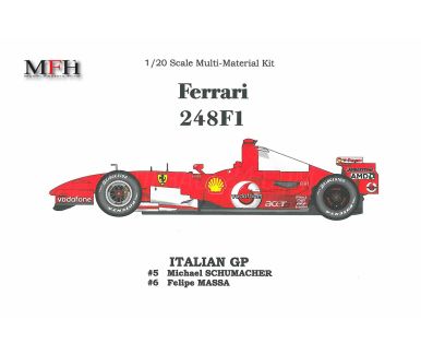 Ferrari 248F1 Italian Grand Prix 2006 1/20 - Model Factory Hiro K161