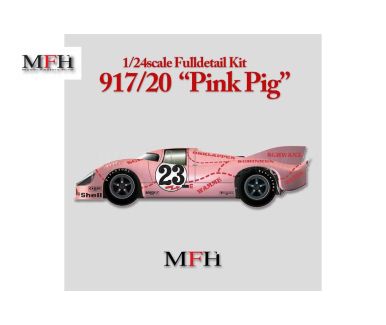 Porsche 917 #23 "Pink Pig" Le Mans 1971 1/24 - Model Factory Hiro - MFH-K280