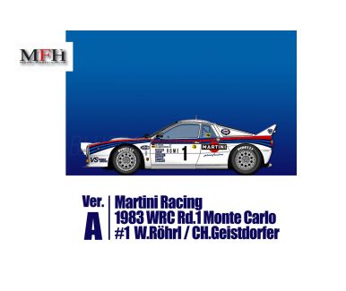 Lancia Rally 037 Monte-Carlo Rallye 1983 1/24 