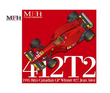 Ferrari 412T2 Canada Grand Prix 1995 1/12 - Model Factory Hiro - K852