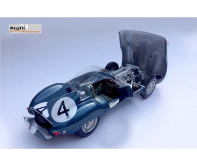 Jaguar D-Type #4 Le Mans 1956 - Profil24 - P24109