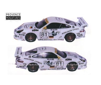 Porsche 996 GT3 "Manthey Racing" Le Mans 24 Hours 1999 1/43 - Provence Moulage - K1481