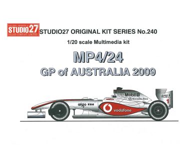 McLaren MP4/24 Australian Grand Prix 2009 1/20