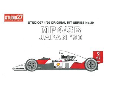 McLaren MP4/5B Japan GP 1990 - Studio27 - ST27-FK2029