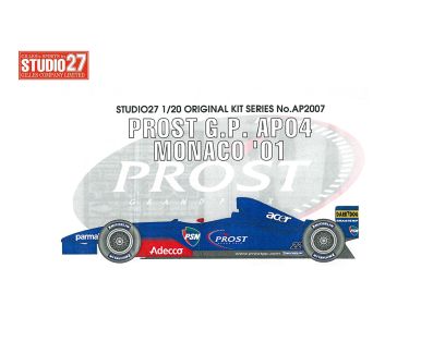 Prost AP04 Monaco GP 2001 1/20 - Studio27 - ST27-AP2007