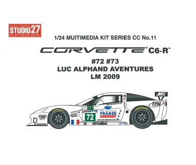 Corvette C6-R #72 #73 Le Mans 2009 1/24 - Studio27 - ST27-CC2411