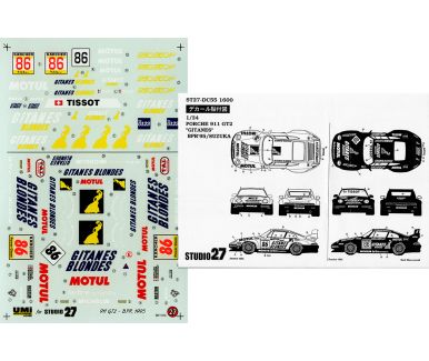 Porsche 911 GT2 "Gitanes" Jarama/Suzuka BBR GT Endurance Series 1995 1/24