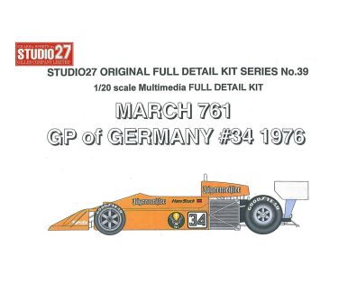 March 761 "Stuck" German Grand Prix 1976 1/20 - Studio27 - ST27-DX2039