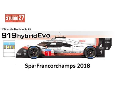 Porsche 919 Hybrid Evo lap record Spa-Francorchamps 2018 - Studio27 - ST27-FD24016