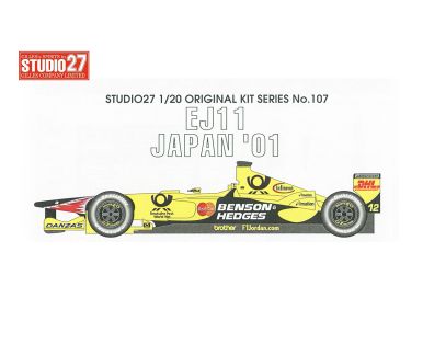 Jordan EJ11 United States and Japan Grand Prix 2001 1/20 - Studio27 - FK20107