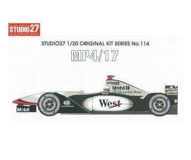 McLaren MP4/17 Formula 1 World Championship 2002 1/20 - Studio27 - FK20114