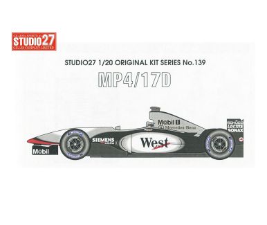 McLaren MP4/17D Formula 1 World Championship 2003 1/20 - Studio27 - FK20139