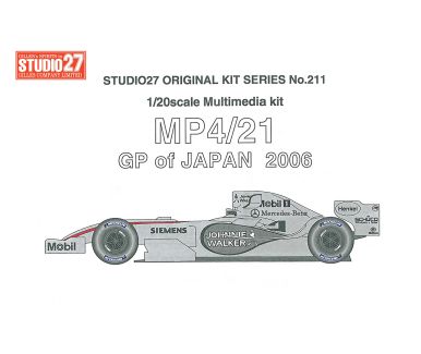 McLaren MP4/21 - Japan GP 2006 1/20  - Studio27 - ST27-FK20211C