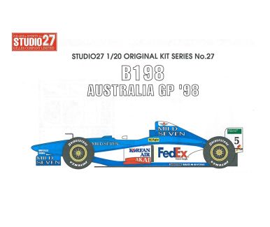 Benetton B198 Australia GP 1998 1/20 - Studio27 - ST27-FK2027