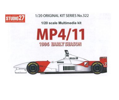 McLaren MP4/11 Mercedes European Grand Prix 1996 1/20 - Studio27 - ST27-FK20322