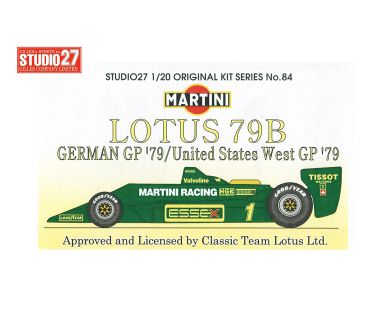 Lotus 79B USA Long Beach / German Grand Prix 1979 1/20 - Studio27 - FK2084