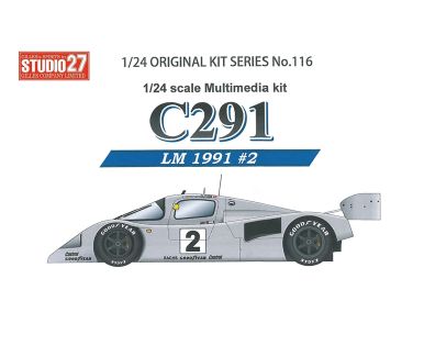 Mercedes C291 Le Mans 24 Hours 1991 1/24 - Studio27 - ST-FK24116